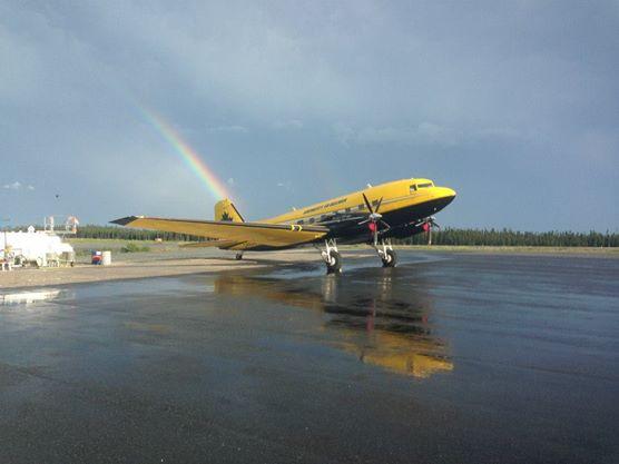 Photo Plane Rainbow